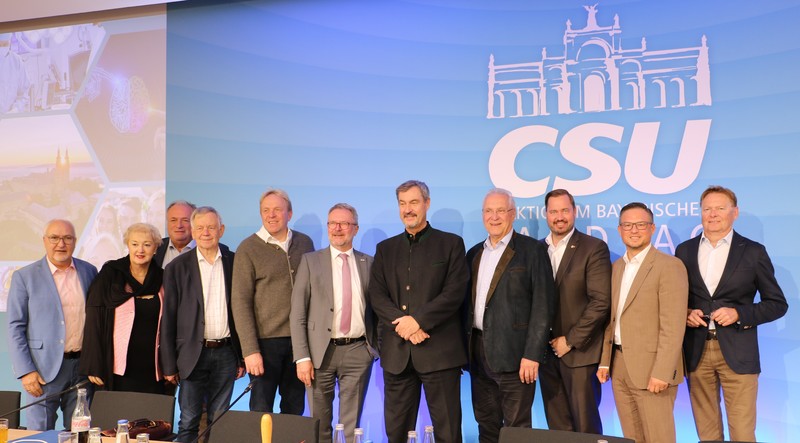 Mittwoch, 24. September 2025; Klausurtagung der CSU-Landtagsfraktion im Kloster Banz- die Mittelfranken waren selbstverständlich stark präsent