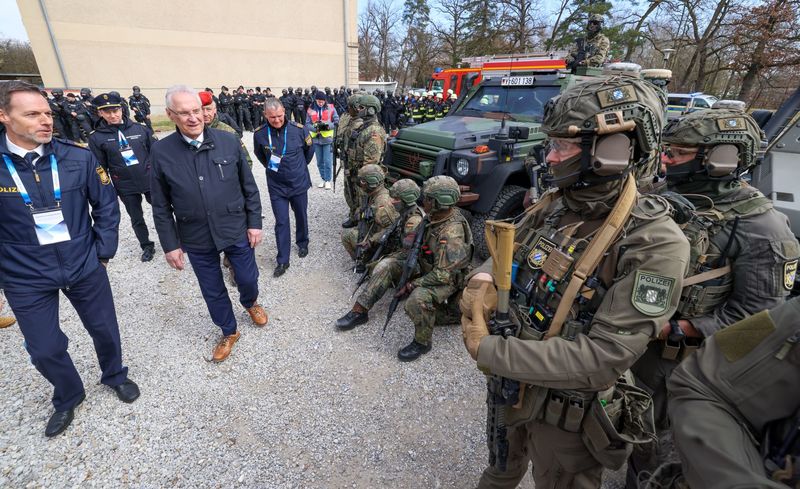 Donnerstag, 19. M&auml;rz 2026; Mit der �GETEX 2026� wird die erfolgreiche TEX-&Uuml;bungsreihe der Bayerischen Polizei und des Landeskommandos Bayern der Bundeswehr fortgesetzt.