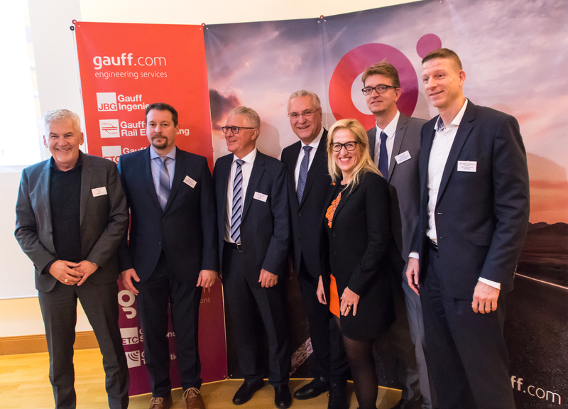 Donnerstag, 15. November 2018: Innen- und Kommunalminister Joachim Herrmann h�lt eine Rede bei der 32. Gauff-Fachtagung in N�rnberg zum Thema 