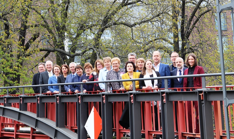 Donnerstag, 11. April 2019; Konferenz aller IntegrationsministerInnen aus Bund und L�ndern in Berlin. Eins der Themen ist die St�rkung des Deutschunterrichts aller Asylbewerber und Fl�chtlingen.