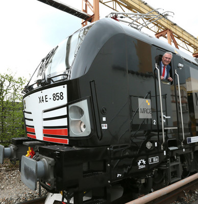 Besuch beim Siemens-Lokomotiven-Werk in M�nchen Allach im April 2014.
