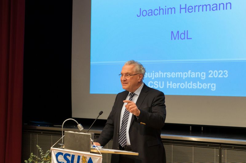 Sonntag, 29. Januar 2023; Neujahrsempfang bei der CSU in Heroldsberg.
Copyright: Kai Stürmer 