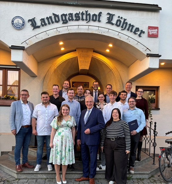 Freitag, 4. April 2025; Frühlingsempfang der Jungen Union im Landkreis Nürnberger Land - aktiv für die fränkische Heimat.